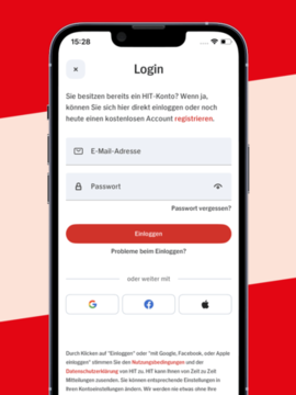 Mein HIT Kundenkonto Login