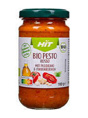 Verpackung Eigenmarke HIT Bio Pesto Rosso