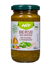 Verpackung Eigenmarke HIT Bio Pesto Genovese