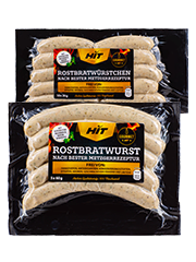 Verpackungen HIT Gourmet Rostbratwurst