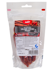 Verpackung HIT Salami Sticks mit Chili