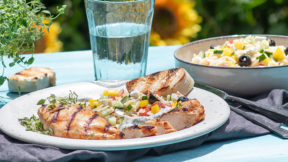 Gegrillte Hähnchenbrust in Ahornsirup-Marinade | Rezepte | HIT