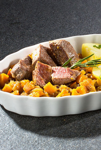 Kürbis-Rinderfilet Ragout | Rezepte | HIT