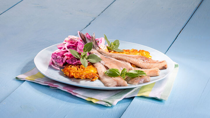 Matjesfilet mit Kartoffelrösti | Rezepte | HIT Matjesfilet mit Kartoffelrösti | Rezepte | HIT