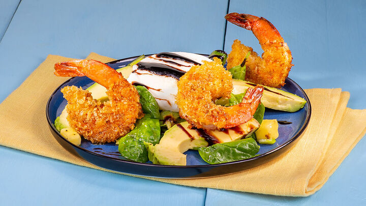 Riesengarnelenschwänze in Kokospanade | Rezepte | HIT