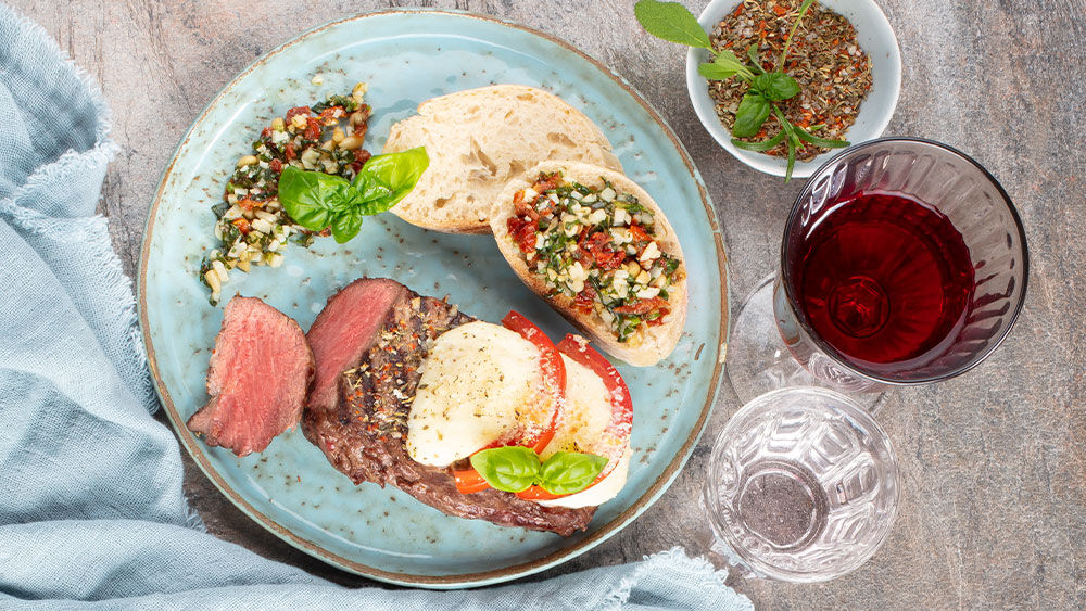 Rumpsteak Italian Style | Rezepte | HIT