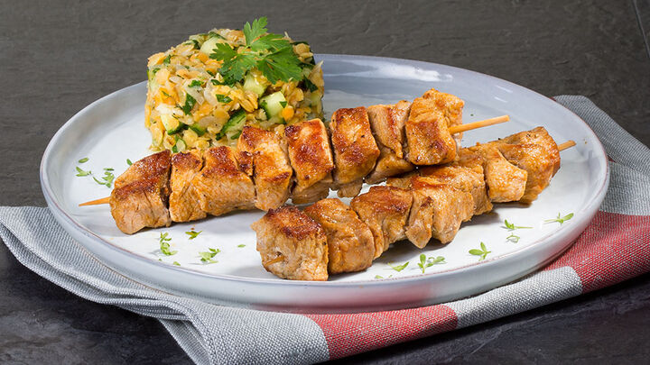 Schweinefiletspieße | Rezepte | HIT